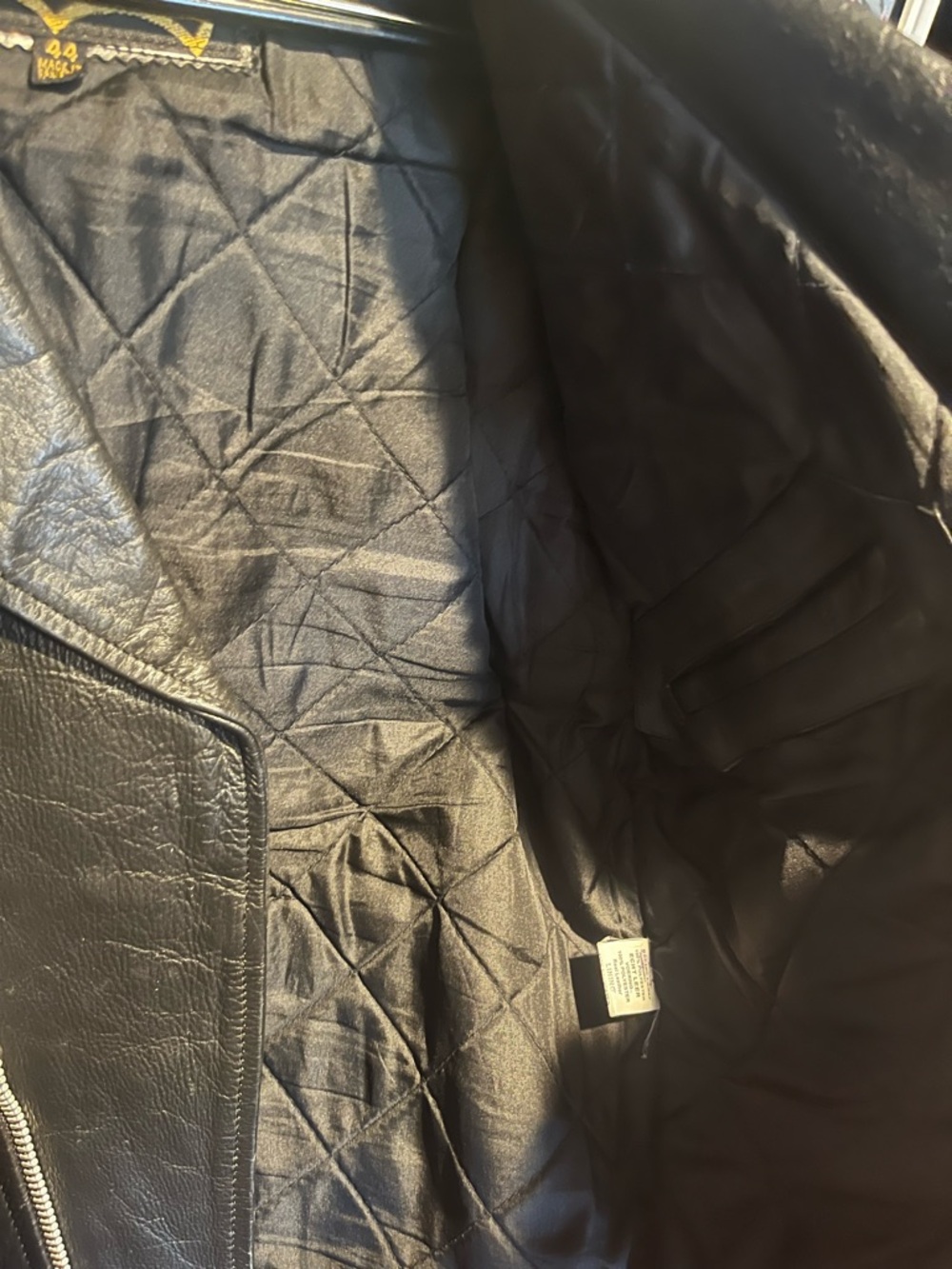 Black Motorcycle Jacket - Picture 8 of 9